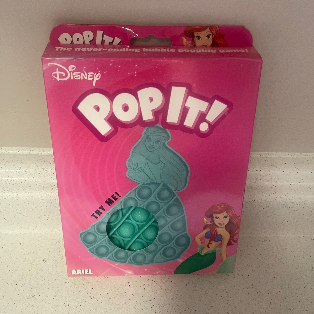 NIB Pop It! Disney Ariel The Little Mermaid